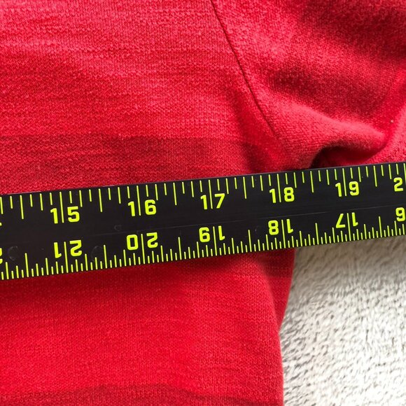 Volcom Mens Polo Shirt Medium Striped Casual Lightweight Short Sleeve Red Y2K - Picture 3 of 13